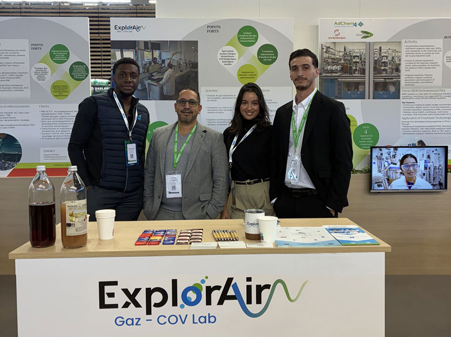 Explorair était présent au salon Pollutec 2025 Explorair était présent au salon Pollutec 2025