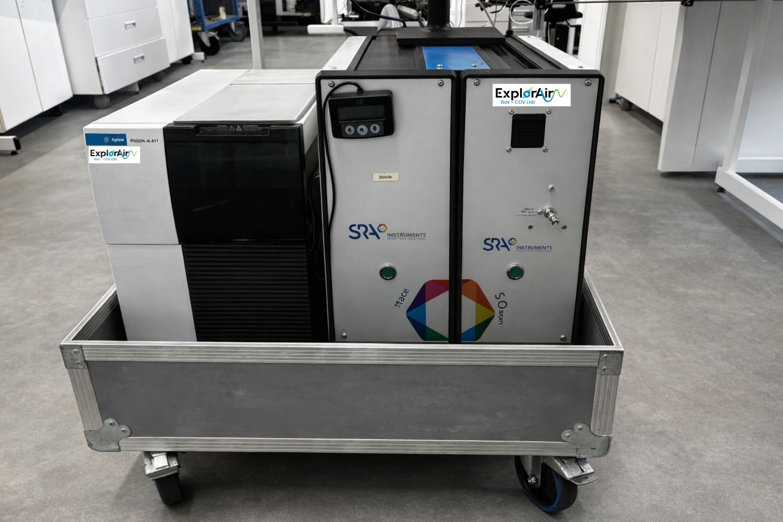 µGC/TCD/MS laboratoire mobile