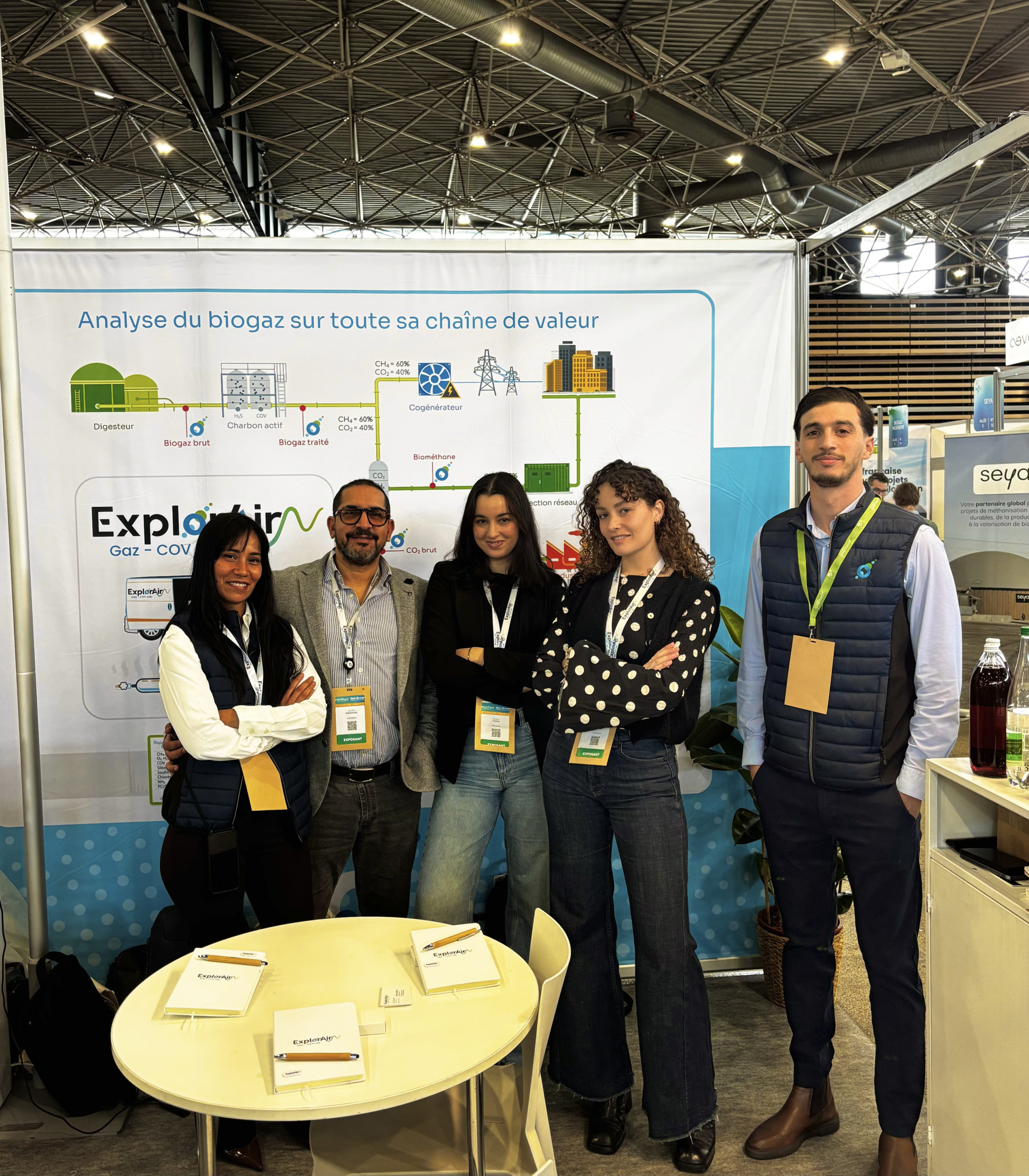 EXPLORAIR à EXPOBIOGAZ EXPLORAIR participe à EXPOBIOGAZ