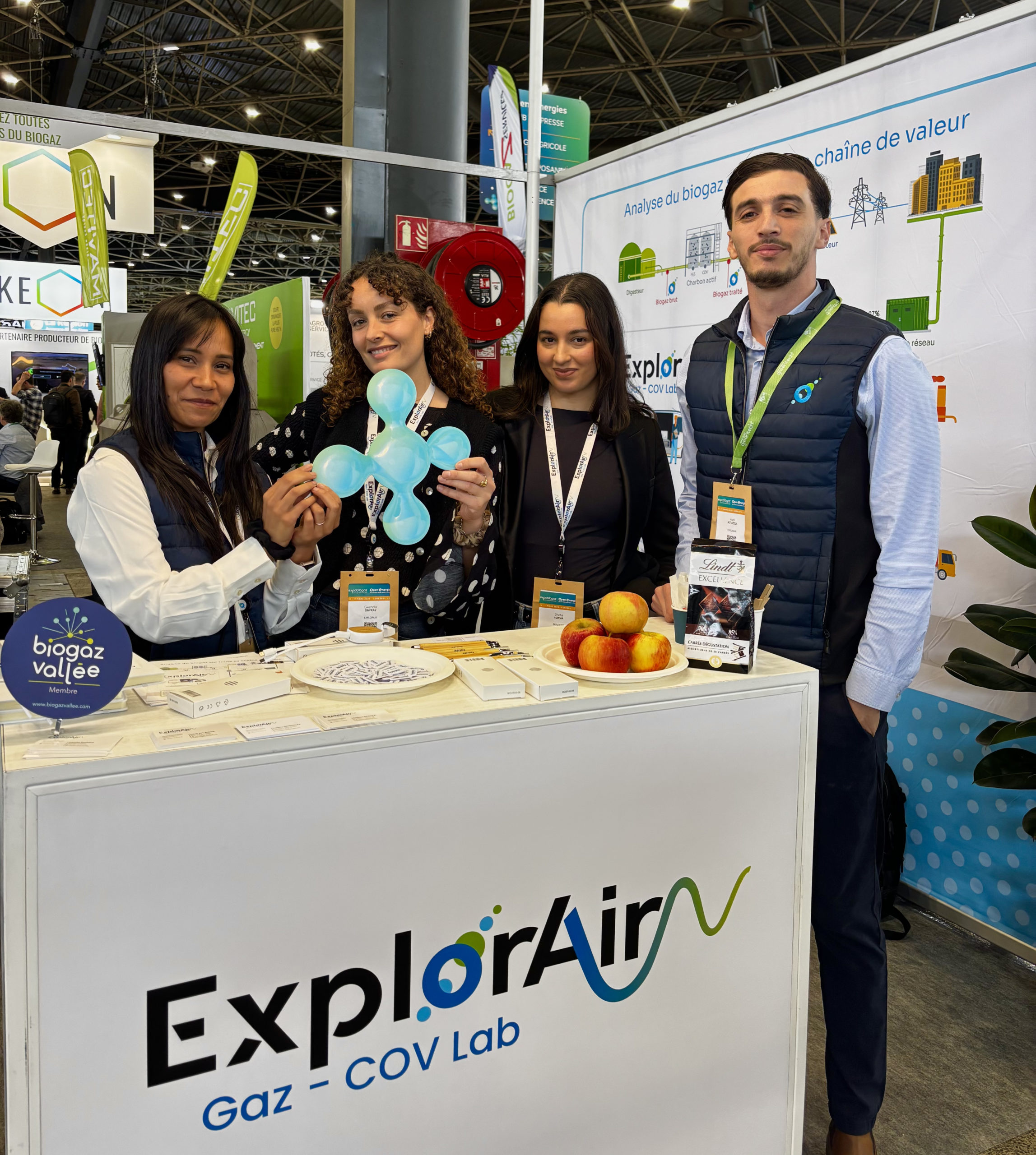 EXPLORAIR à EXPOBIOGAZ EXPLORAIR participe à EXPOBIOGAZ